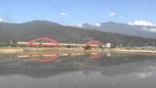 2015.07.25 09:06 莒光號607次通過玉里客城橋(無聲音)