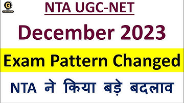 NTA UGC NET December 2023 Exam Pattern | Dec 2023 Exam Schedule | How to Qualify NET December 2023