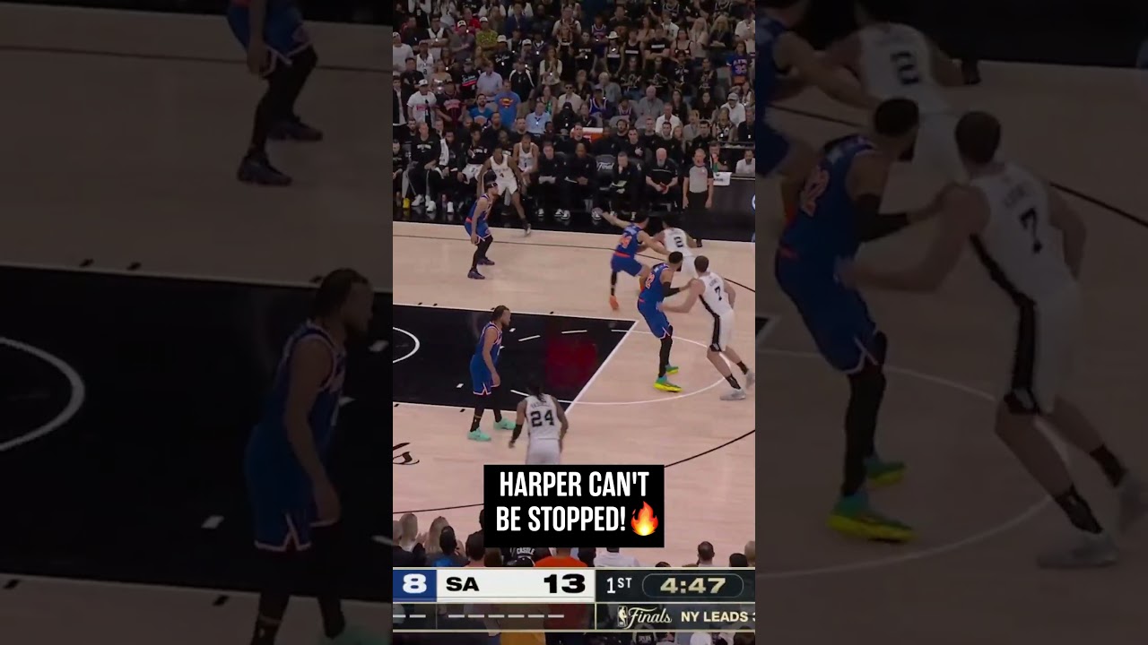 Teammate grade A+ #DylanHarper #Spurs #NBAFinals