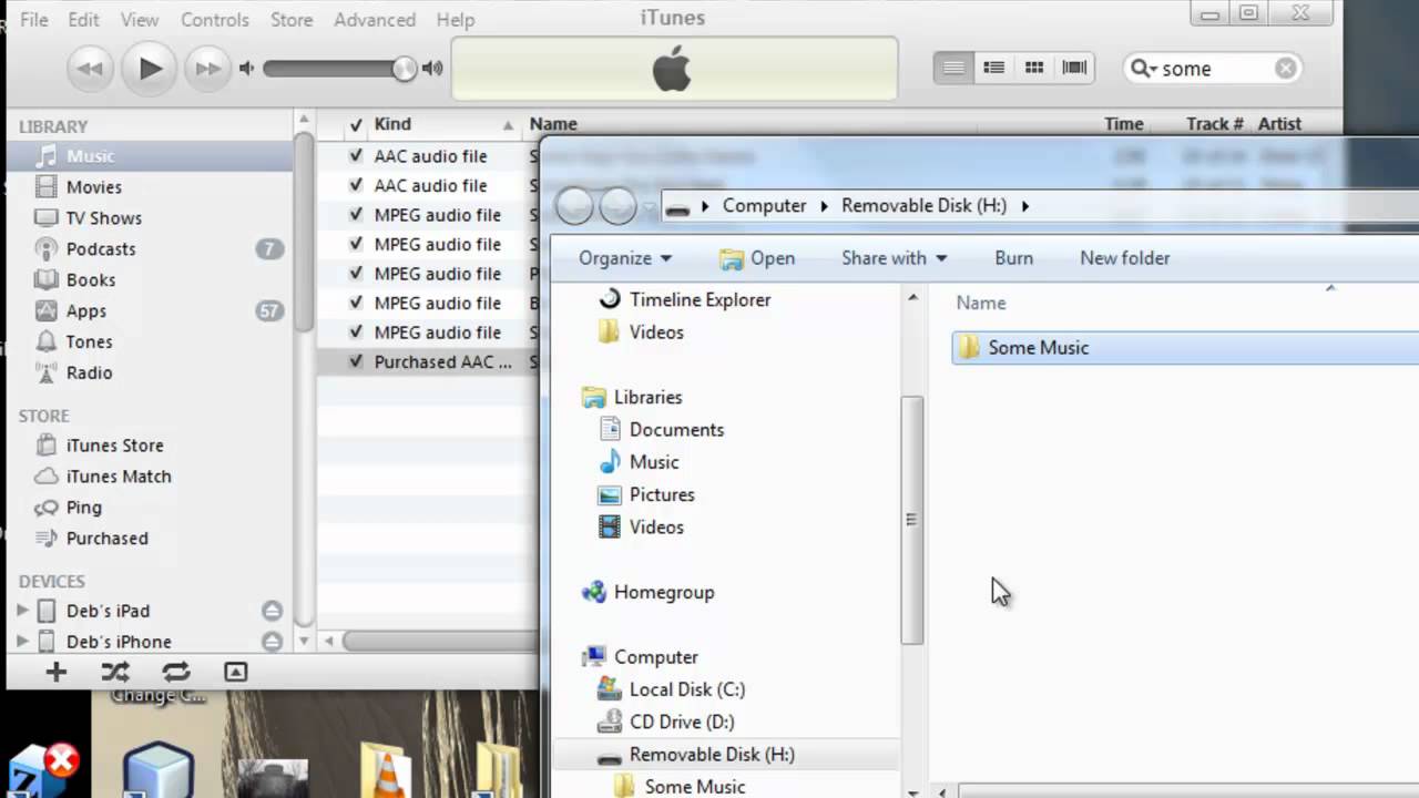 Transferring Music from a Thumb Drive to iTunes