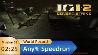 IGI 2 - Mission 2 Any% Speedrun World Record 2:25