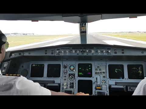 Airbus A330-200 Take Off from Rwy 16 in Melbourne