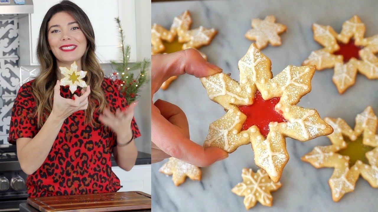 Yılbaşı Kurabiyesi | Kar Tanesi Şeklinde Kurabiye | Şeker Hamurlu Kurabiye Tarifi | Canan Kurban