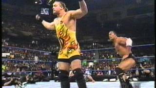 RVD meets The Rock!
Rob Van Dam takes the Rock Bottom from Dwayne The Rock Johnson!!
All WWE programming, talent names, images, likenesses, slogans, wrestling moves, trademarks, logos and copyrights are the exclusive property of World Wrestling Entertainment, Inc. and its subsidiaries. All other trademarks, logos and copyrights are the property of their respective owners. RVD meets The Rock!