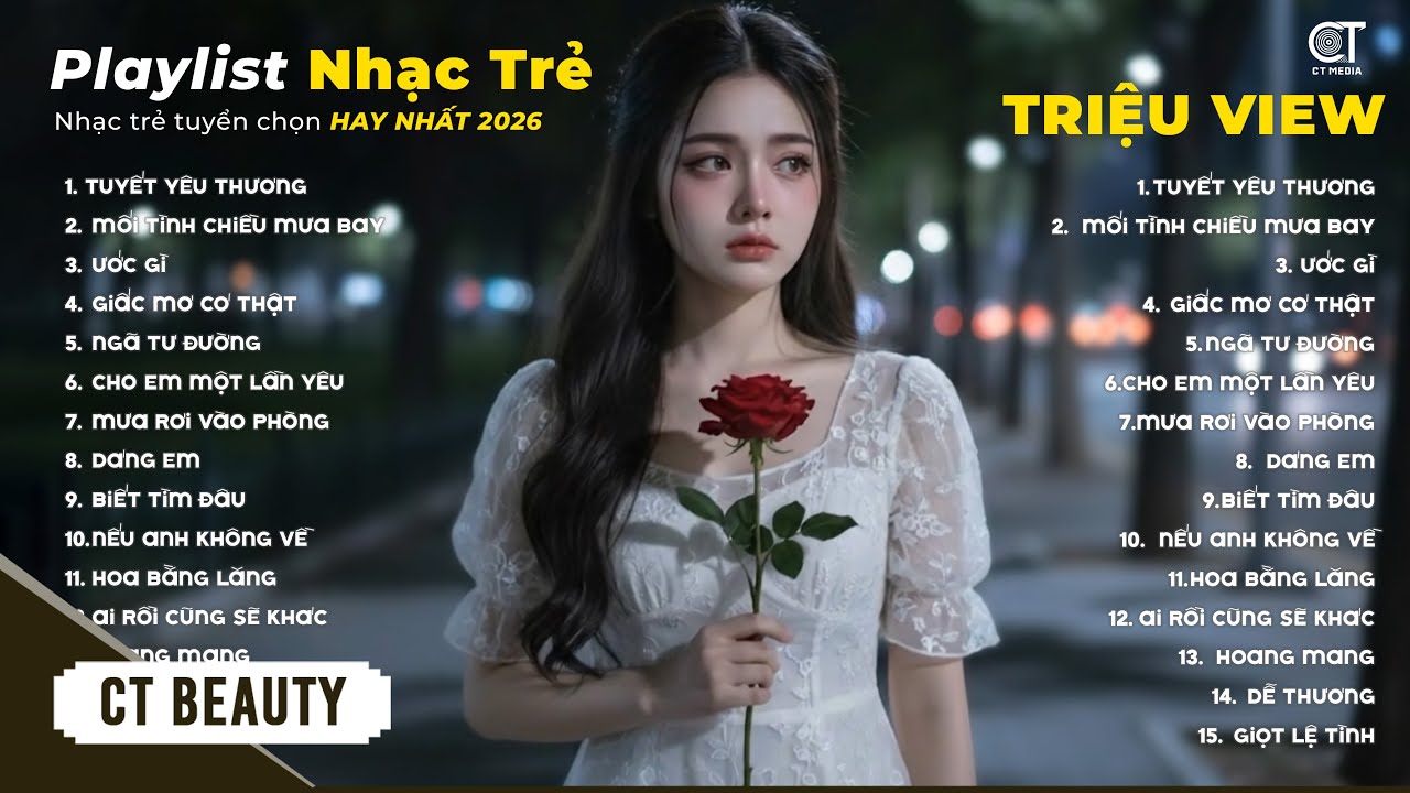 Tuyết Yêu Thương, Mối Tình Chiều Mưa Bay - Nhạc Trẻ Ballad Tâm Trạng Hot Trend Hay Nhất Hiện Nay