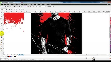 Action Movie Poster Design with Amazing Techniques in Coreldraw - Ahsan Sabri