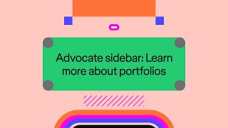 Figma Design for beginners: Advocate sidebar — Kaitie and Lauren talk portfolios