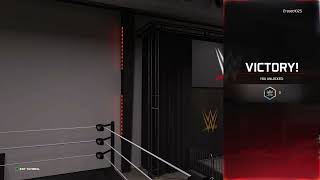 WWE 2K25 : "PERFORMANCE CENTER" : "FREE COMBAT" : "PRACTICE ANYTHING THEN PIN" : INTO :  "VICTORY!" screenshot 5