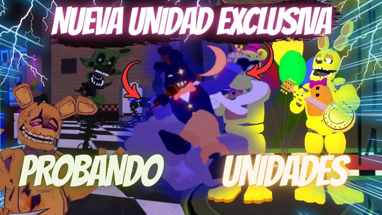 ¡NUEVA UNIDAD! LUMINARY REPORTER SHADOW BONNIE + PROBANDO UNIDADES 🔥 I FNTD2 