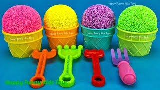 Download Lagu Play Foam Ice Cream Cups Kinder Surprise Eggs Disney Friendz Toy Story Chupa Chups PJ Masks Catboy MP3