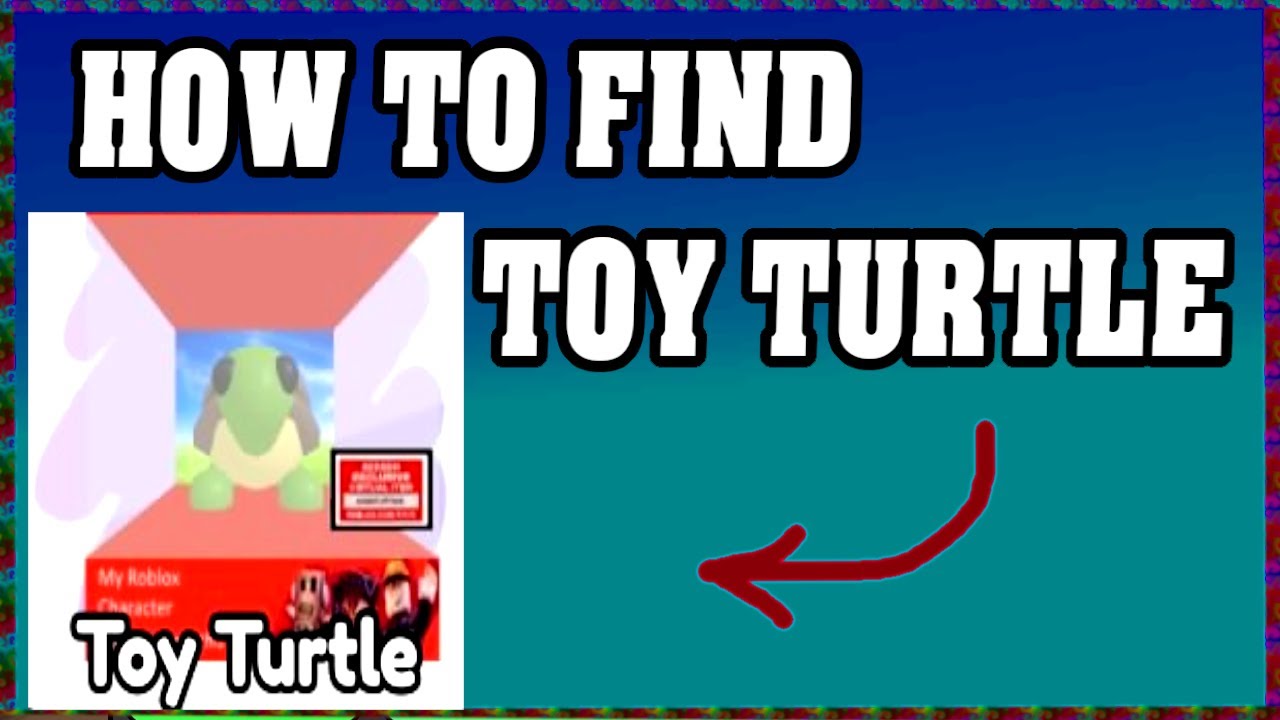 How To Find TOY TURTLE in FIND THE TURTLES ROBLOX 🐢 [walkthrough]