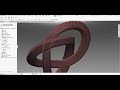 Trefoil design from solidworks