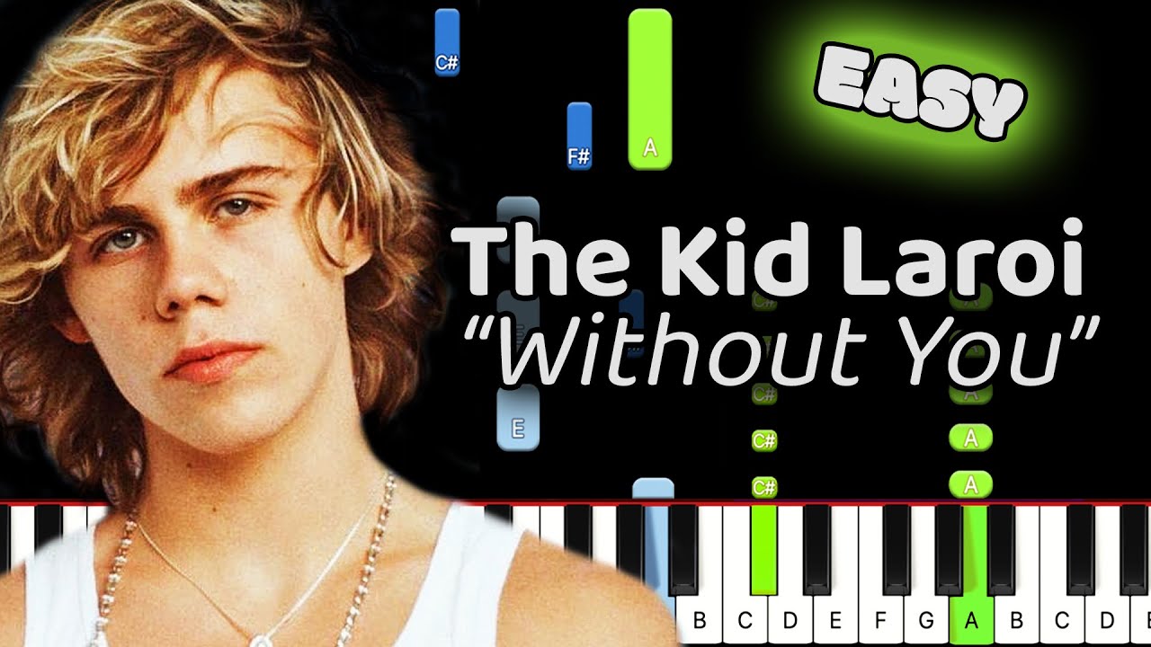 Without You Piano How to Play Kid Laroi Without You Piano Tutorial