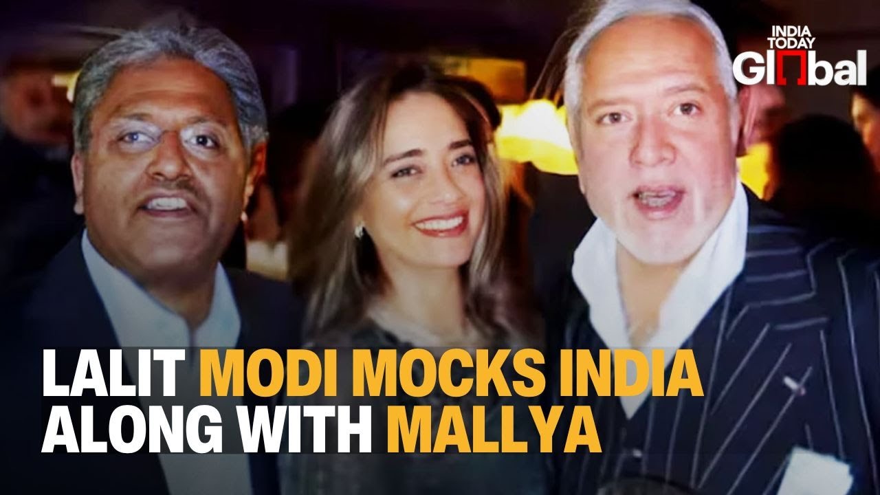 Lalit Modi Calls Himself and Vijay Mallya India’s Biggest Fugitives In Viral London Video