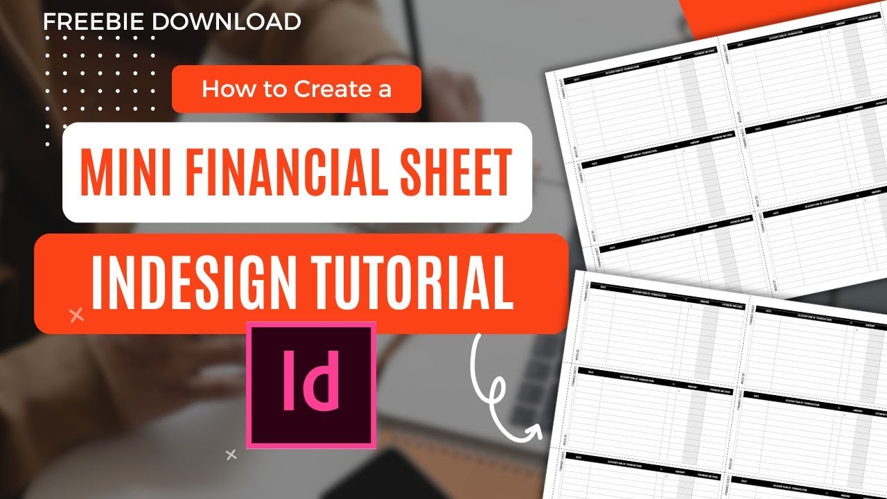 Maximum Tracking Value Indesign How to Create a Mini Financial Tracker in Adobe InDesign | Step-by-Step ...