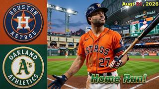 Houston Astros vs Athletics Game Highlights TODAY August 21, 2026 | MLB Season screenshot 2