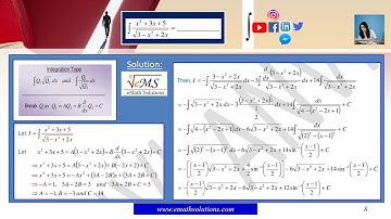 Indefinite Integration: Irrational fn. (1)