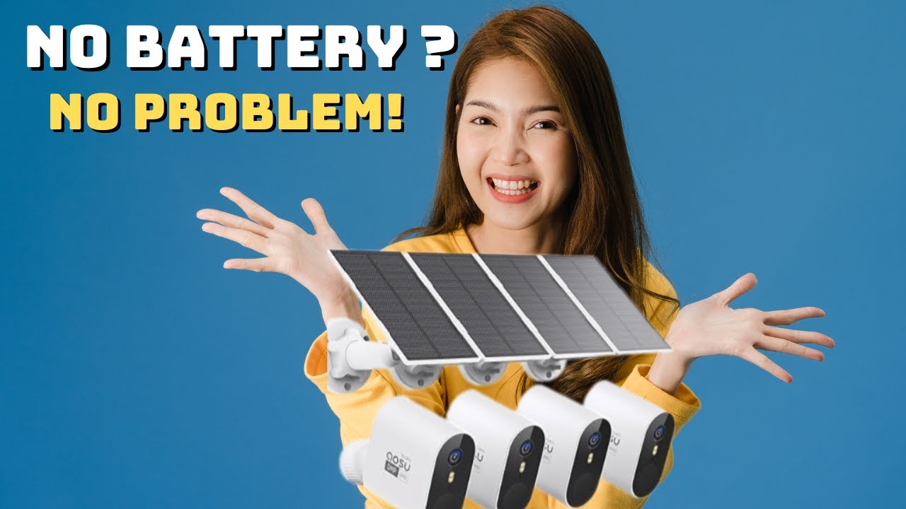 AOSU 5MP Solar Security Camera Outdoor Wireless Review | No Subscription, All-Year Operation