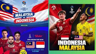 🔴 LIVE REACTION MALAYSIA 🇲🇾 VS INDONESIA 🇮🇩 | FIFA ASEAN CUP 2026