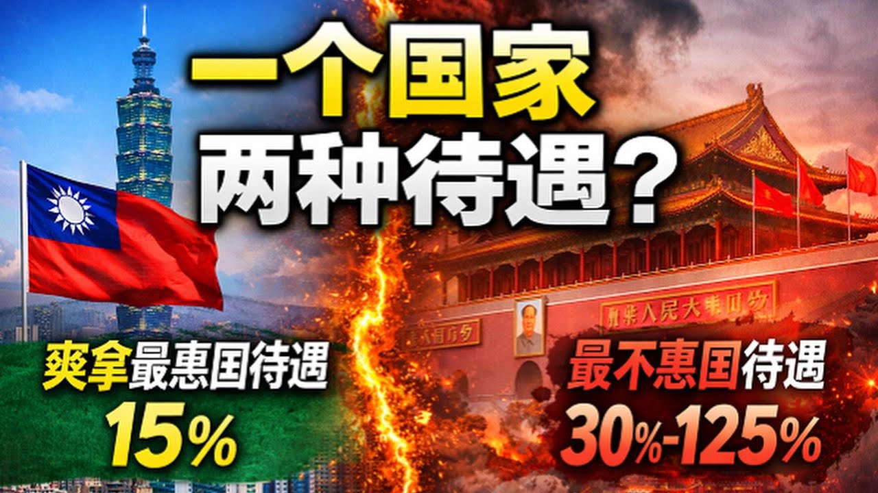 一个国家，两种待遇？台湾爽拿最惠国待遇，北京破防了！｜北美王律觀台海第932期｜One Country, Two Treatments: Taiwan Wins, Beijing Melts Down