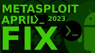 How to fix Metasploit in Termux No error | Metasploit fix in termux