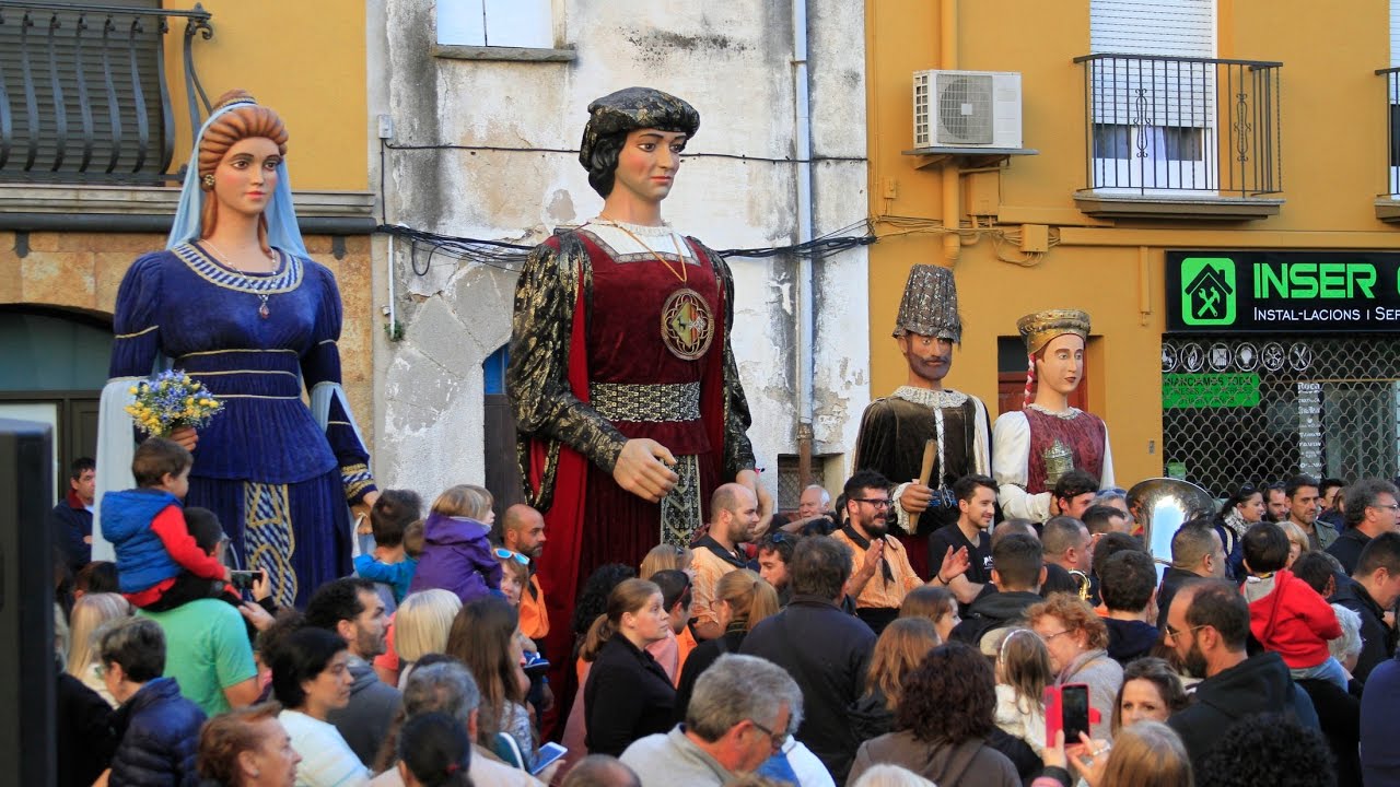 Colla Gegantera de Blanes - 25 anys - Noces d'Argent Gastó i Caterina