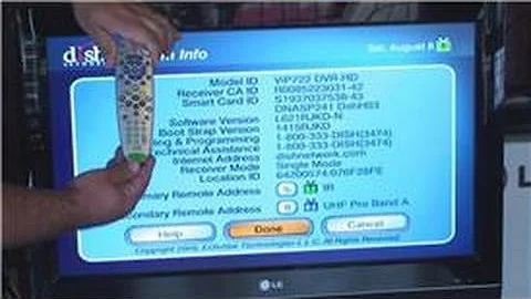 Satellite Television Info : How to Program a Dish Network Remote