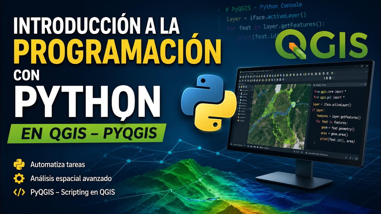 Taller: Programación con Python en QGIS - YouTube