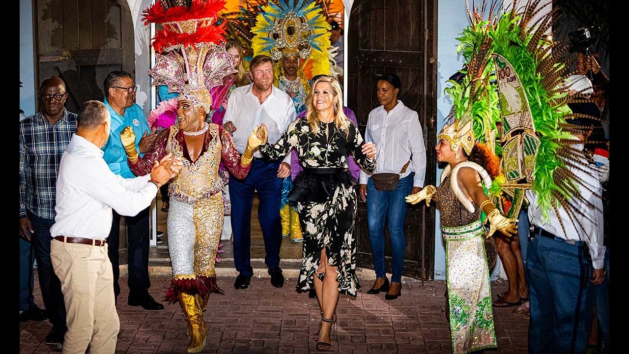 Dancing Queen! Maxima of the Netherlands wows Aruba crowds with