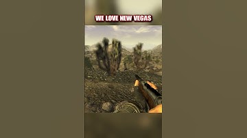 Blurry ahhh trees 😵 (Fallout New Vegas)