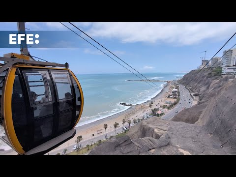 Lima to connect its cliffs to the Pacific with a carbon-neutral cable car