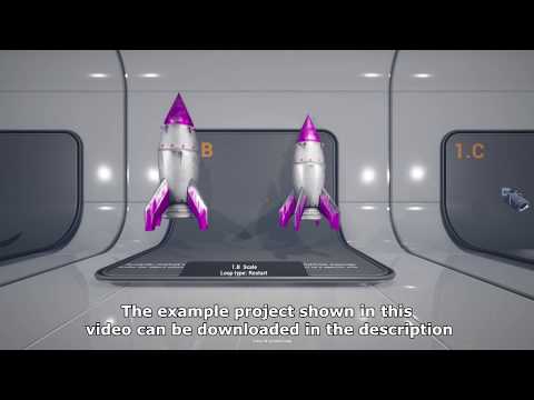 TweenMaker Plugin showcase for Unreal Engine 4