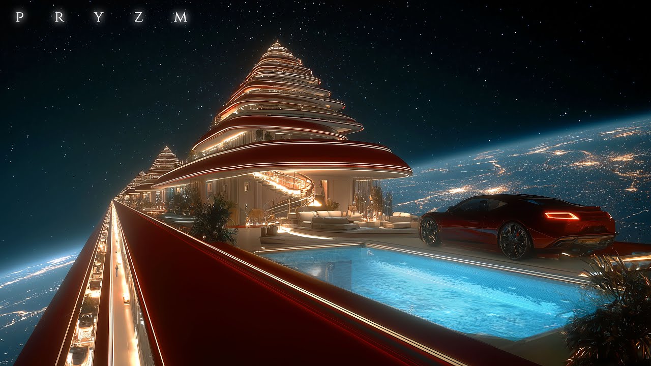 Pryzm ⧫ Luxury Space Ambient Atmosphere ⧫ Sublime Soundscape in the Future That Was Promised