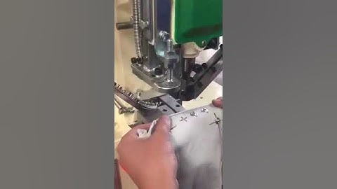 CD J5SA Fully automatic snap button attaching machine metal snap on cloth