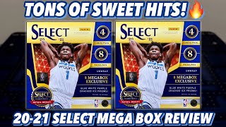 TONS OF SWEET PULLS! | 202021 Panini Select Basketball Retail Mega Box Break/Review x2