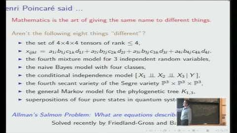 Beyond linear algebra - Bernd Sturmfels