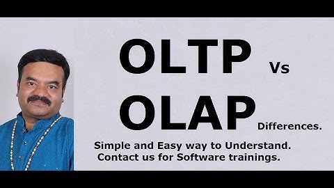 OLTP Vs OLAP 2024, Simple and Easy way to Understand