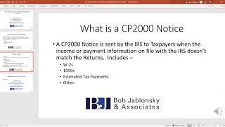 The IRS Sent Me a CP2000 Notice.  What Should I Do