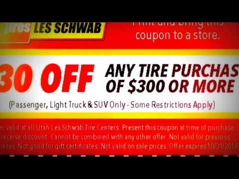 Les Schwab Tire Coupons, Rebates and Deals for 2015