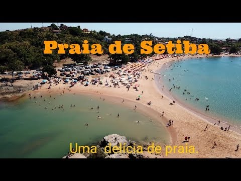 Praia de Setiba em Guarapari é uma delícia, com águas claras e mansa ...