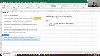 Details ACC406, Chapter 1, Ethics in Management Accounting (Ex 1-6, Solution) News