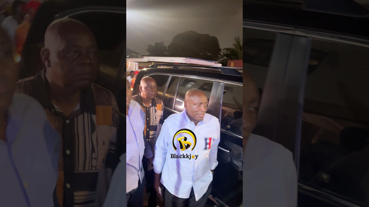 Kwabena Agyapong Arrives At NPP Headquarters After Bawumia Won