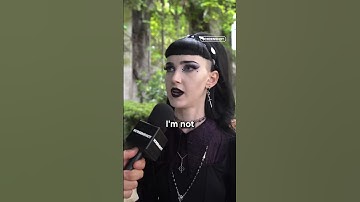 Waar zijn gothics bang voor? #goth #straatinterview #gothcultuur