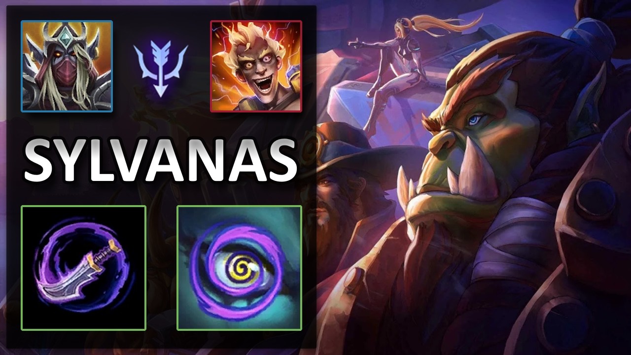 Sylvanas Mind Control vs Junkrat | Volskaya Foundry | Heroes of the Storm Master Replay