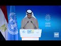 كلمة الرئيس الإماراتي في مؤتمر المناخ كوب 27