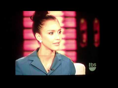 Jessica Alba Interview on Lopez Tonight(part1)