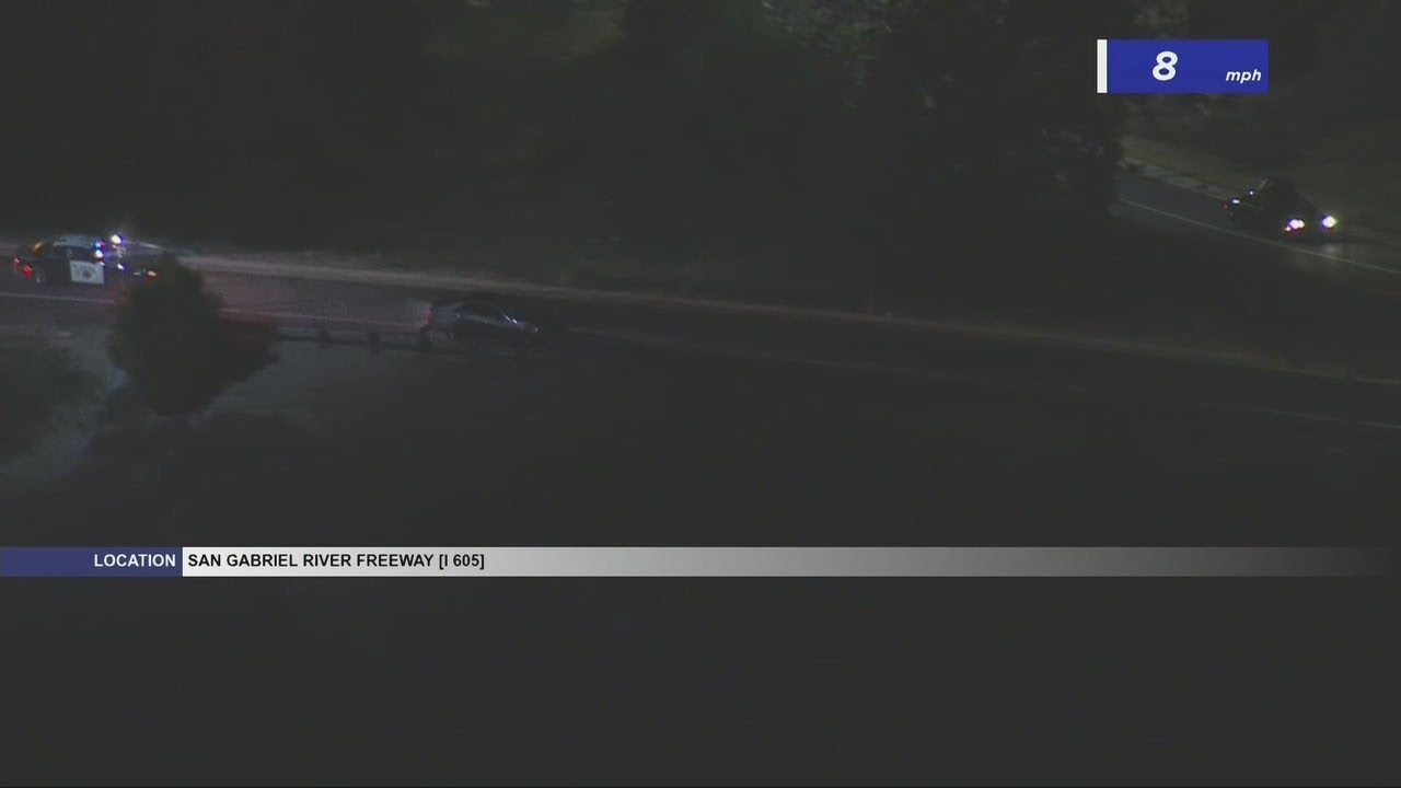 Suspected DUI driver leads CHP on slow chase before car eventually ...