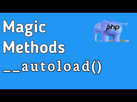Magic Methods in PHP (__autoload() ) PHP OOP Concept in Hindi/Urdu.