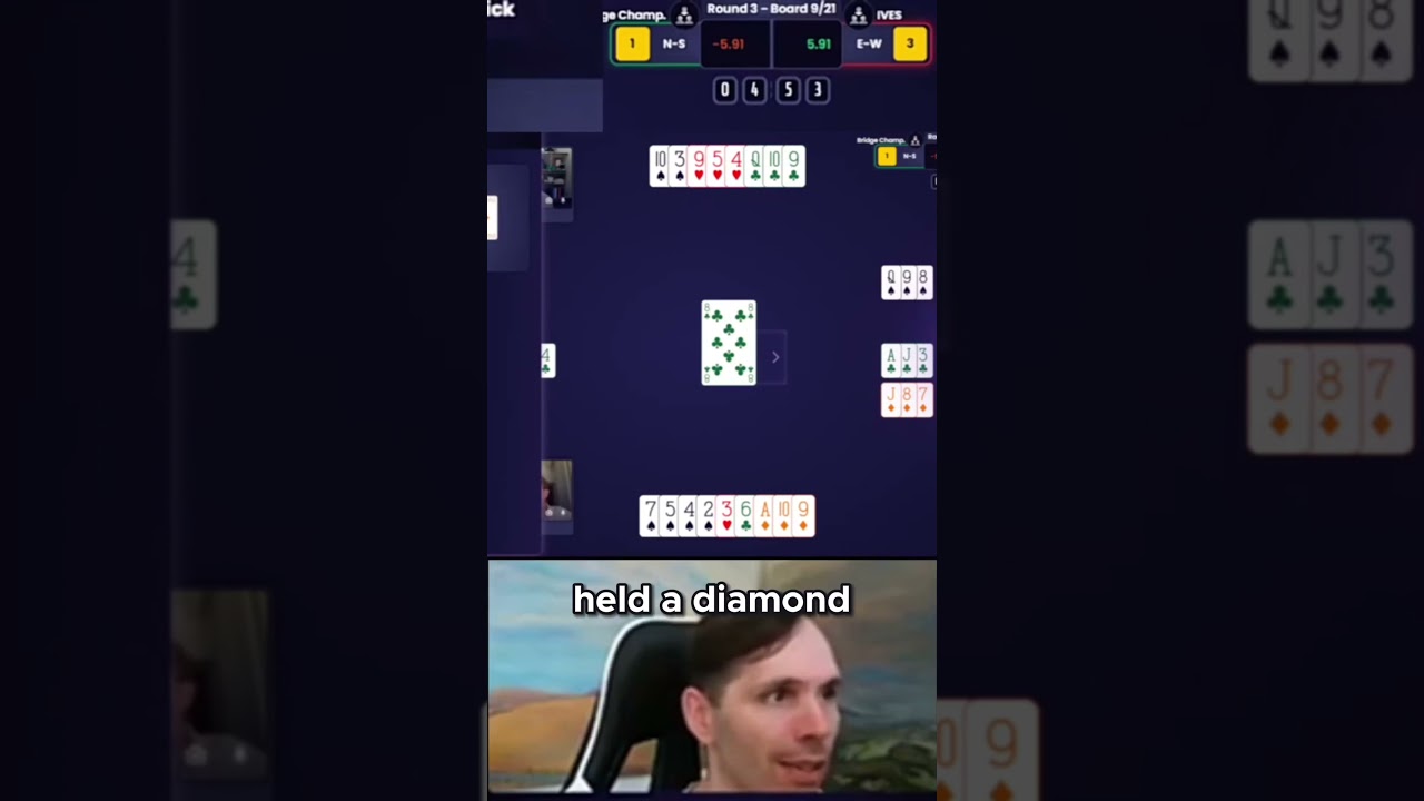 Bridge Champ против IVES – 3NT Battle