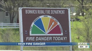 High fire danger this week